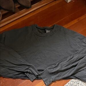 BDG Charcoal Long Sleeve Top